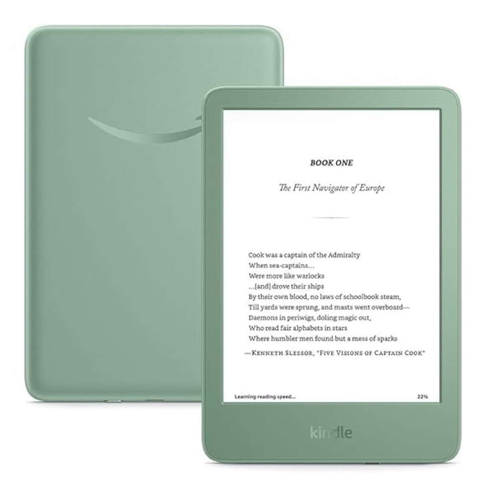 Amazon Kindle Paperwhite Waterproof E-Reader - Sage Green 16 GB